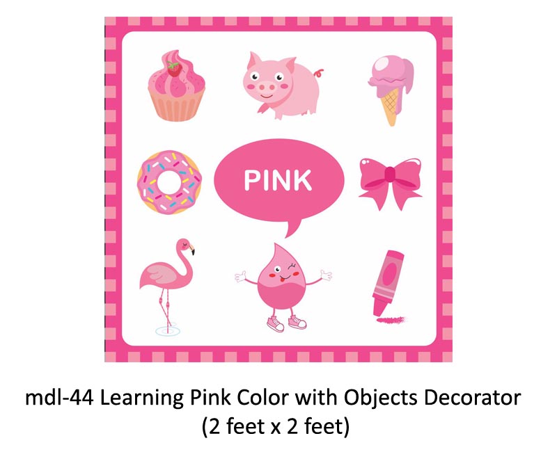 Teach Your Child About Things That Are Pink In Colour